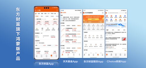 东方财富多款产品全面适配原生鸿蒙,携手打造互联网财富管理新体验